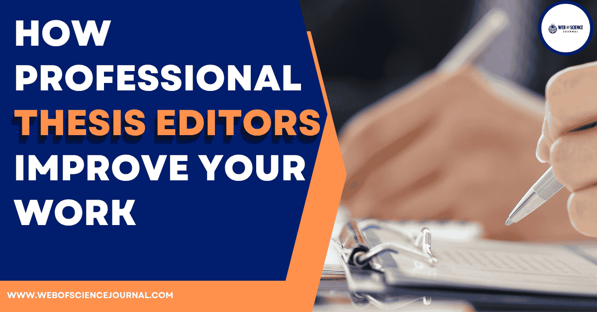 Professional Thesis Editors